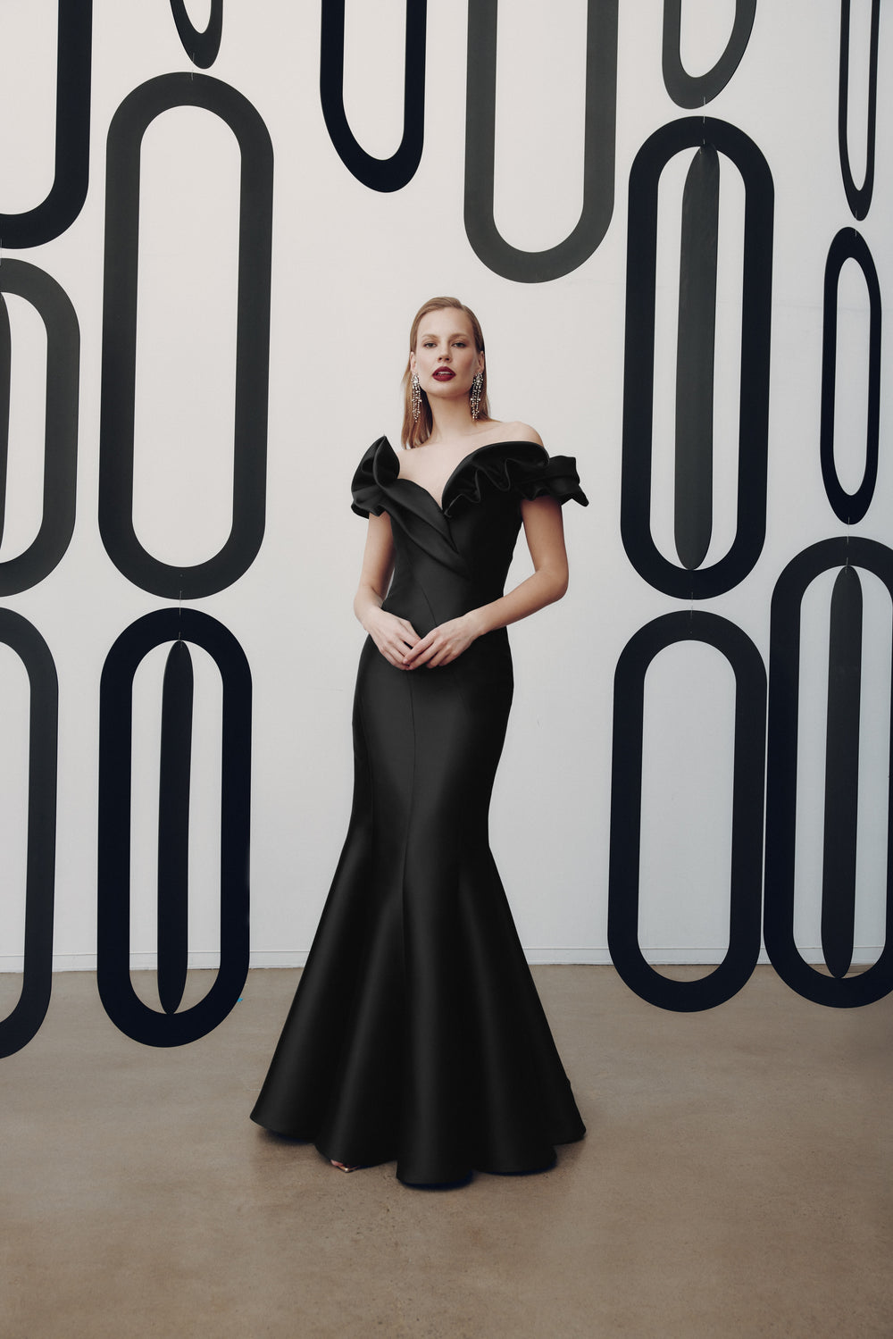 Off-the-Shoulder Gown