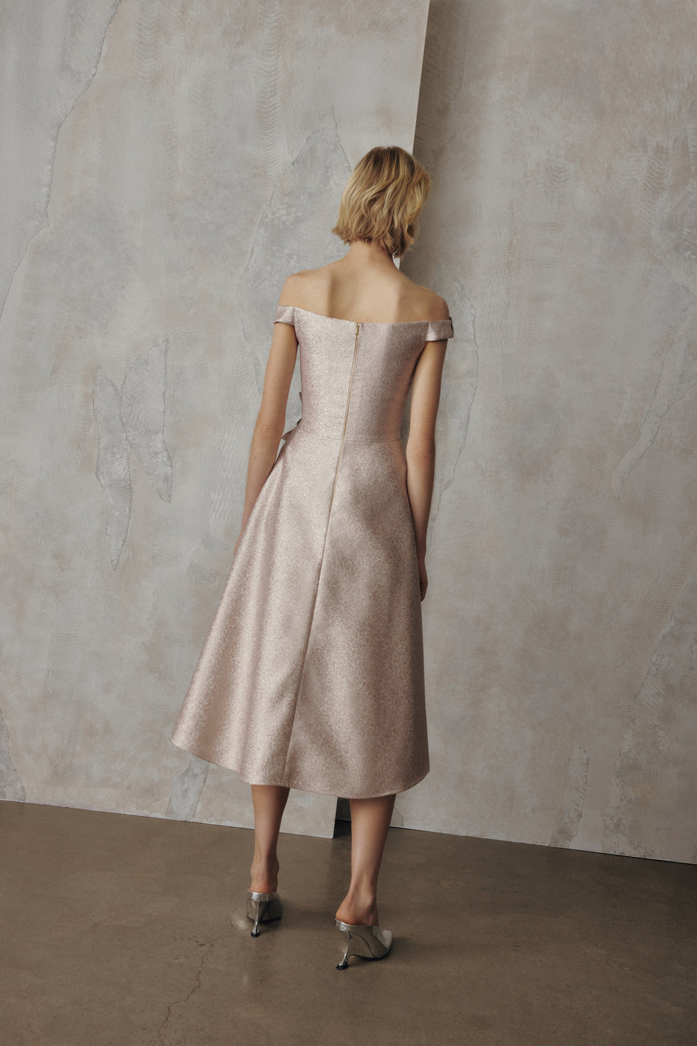OFF-THE-SHOULDER DRESS
