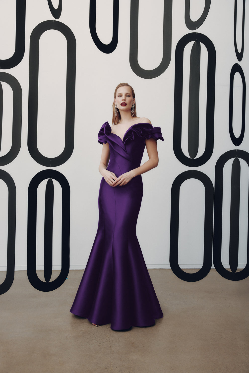 Off-the-Shoulder Gown