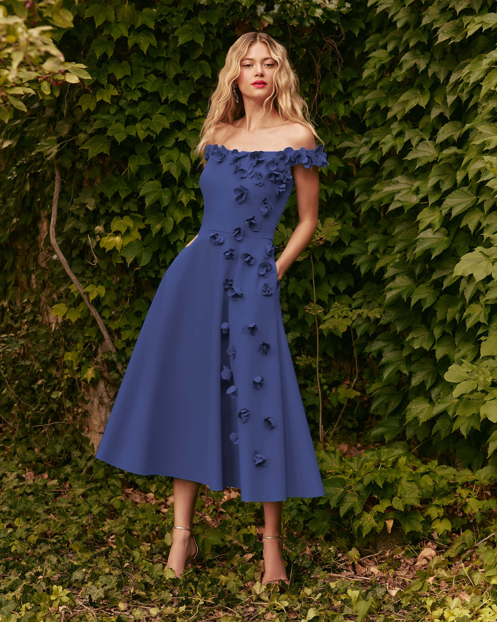 OFF-THE-SHOULDER DRESS