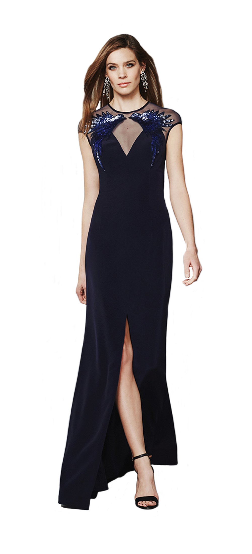 Cap Sleeve Gown