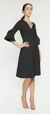 Robe à manches 3/4
