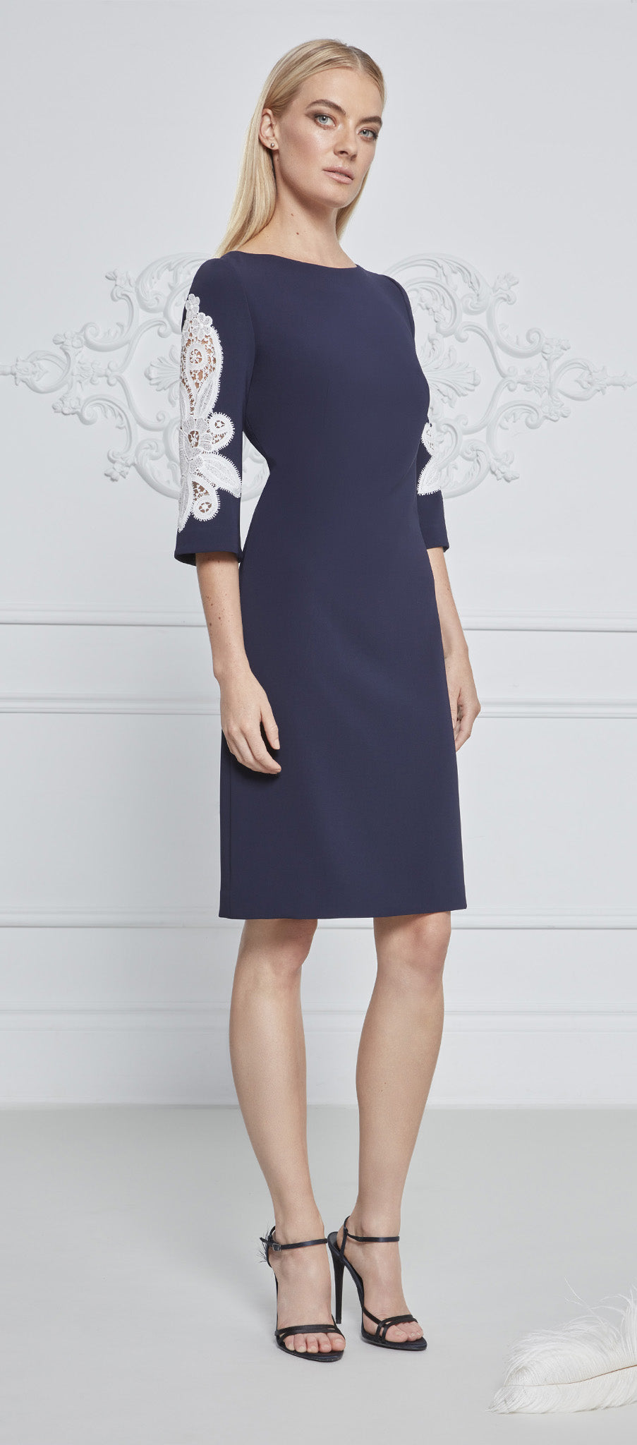 3/4 sleeve dress