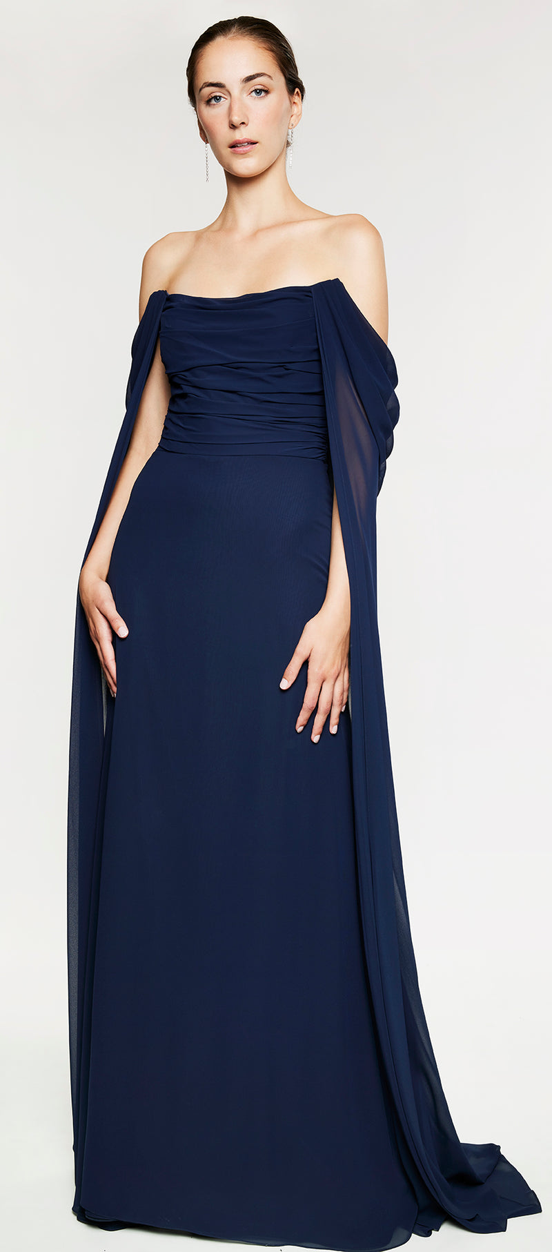 Off-the-Shoulder Gown