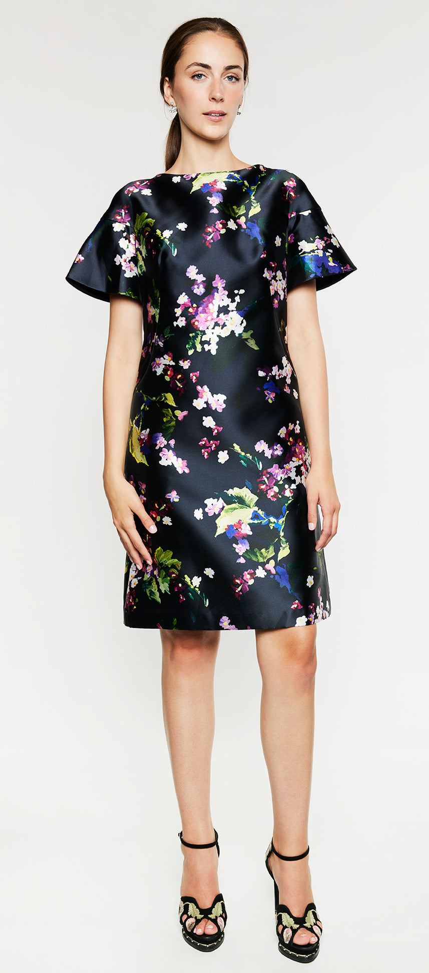 Vestido de manga corta