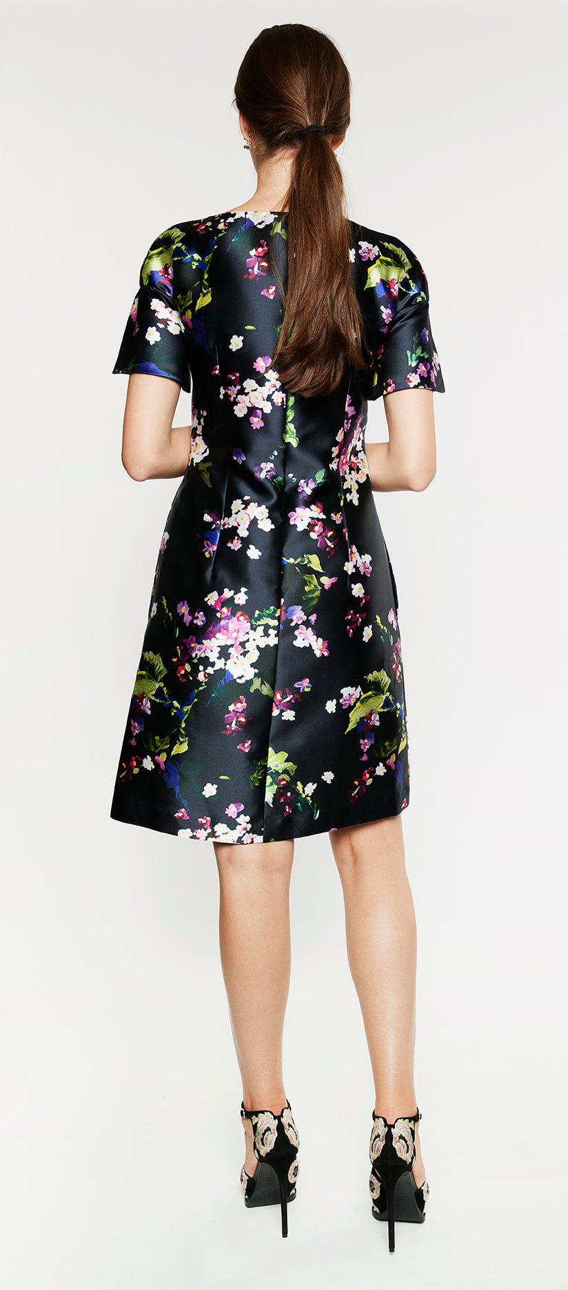 Vestido de manga corta