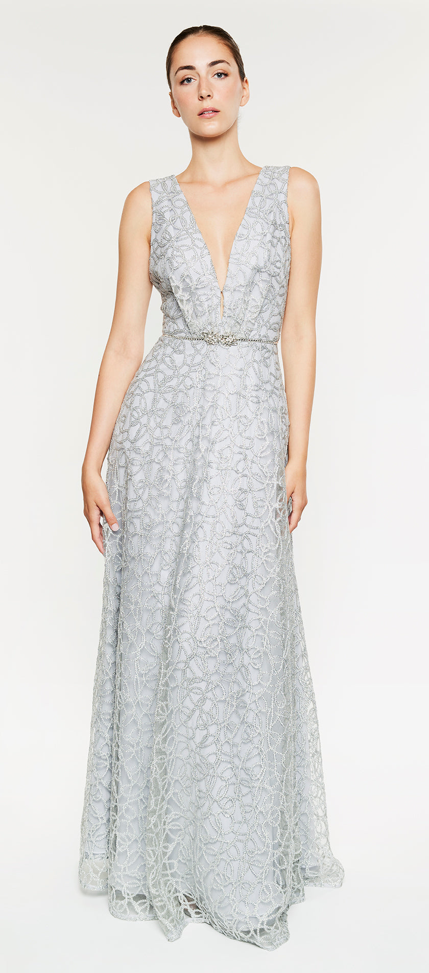 Vestido sin mangas