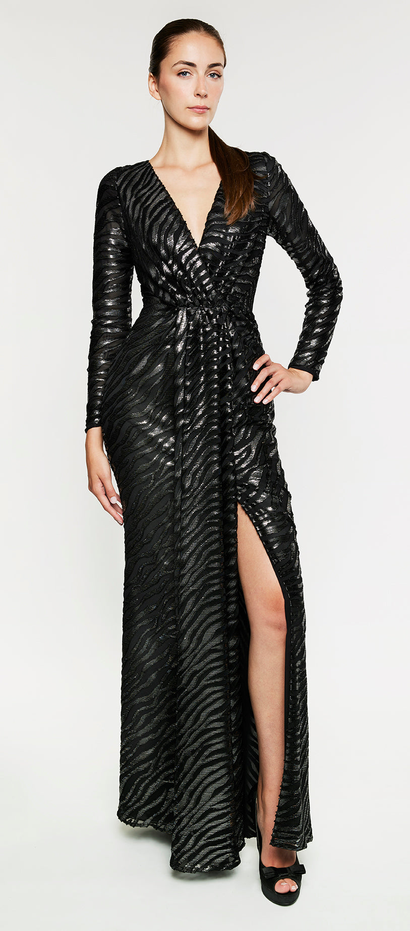 Gown with Sleeves