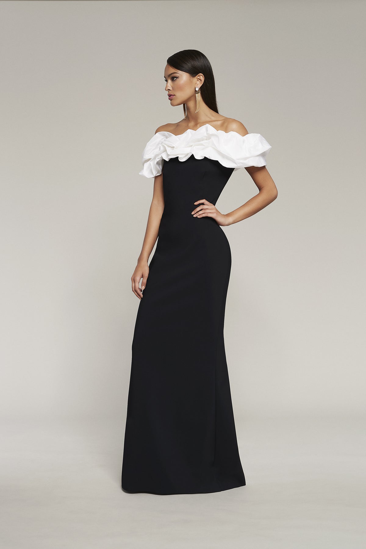 Off-The-Shoulder Gown